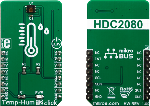 HDC2080 Temperature & Humidity Sensor